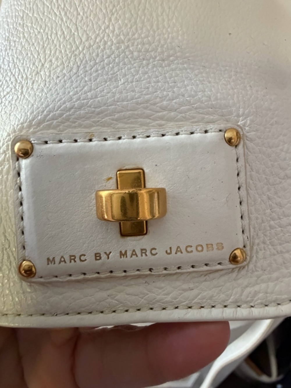 Marc by Marc Jacobs White Leather Crossbody - Picture 8 of 8